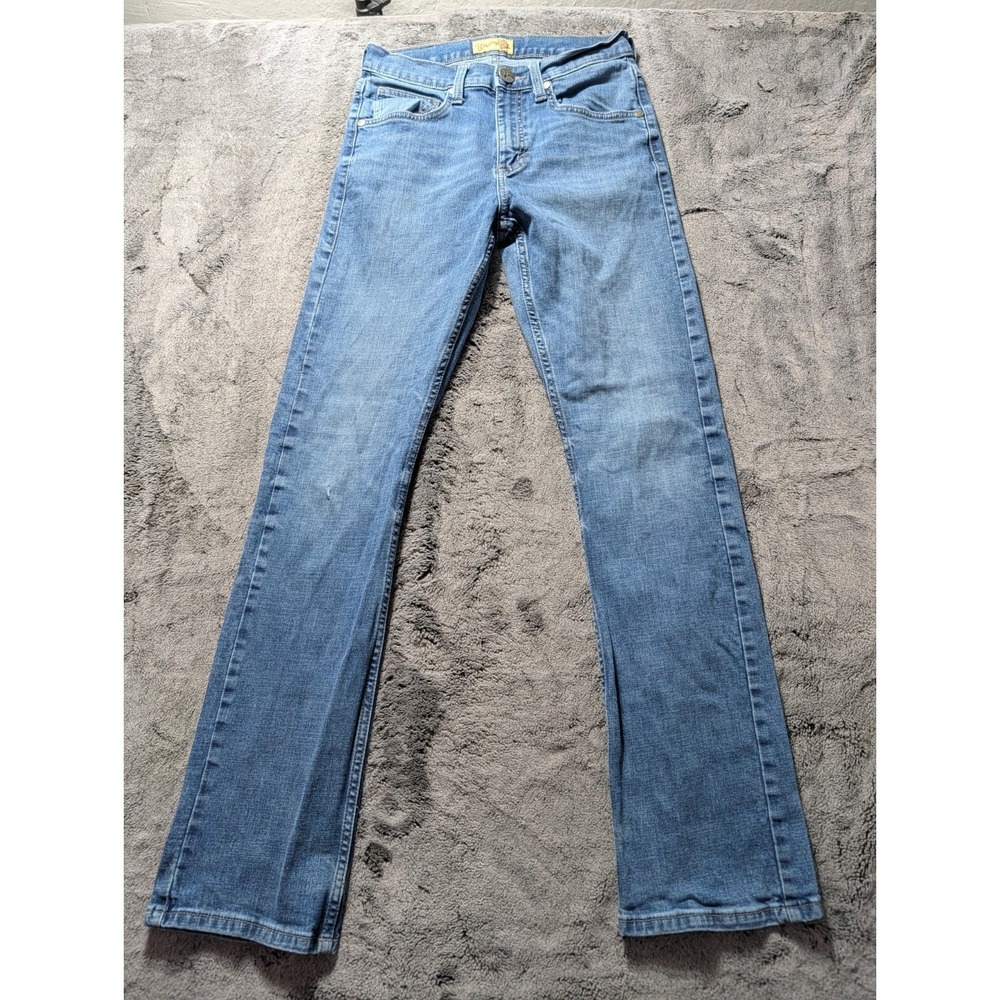 Wrangler 20X Straight Leg Jeans Men's Size 29x34 Medium Wash Stain